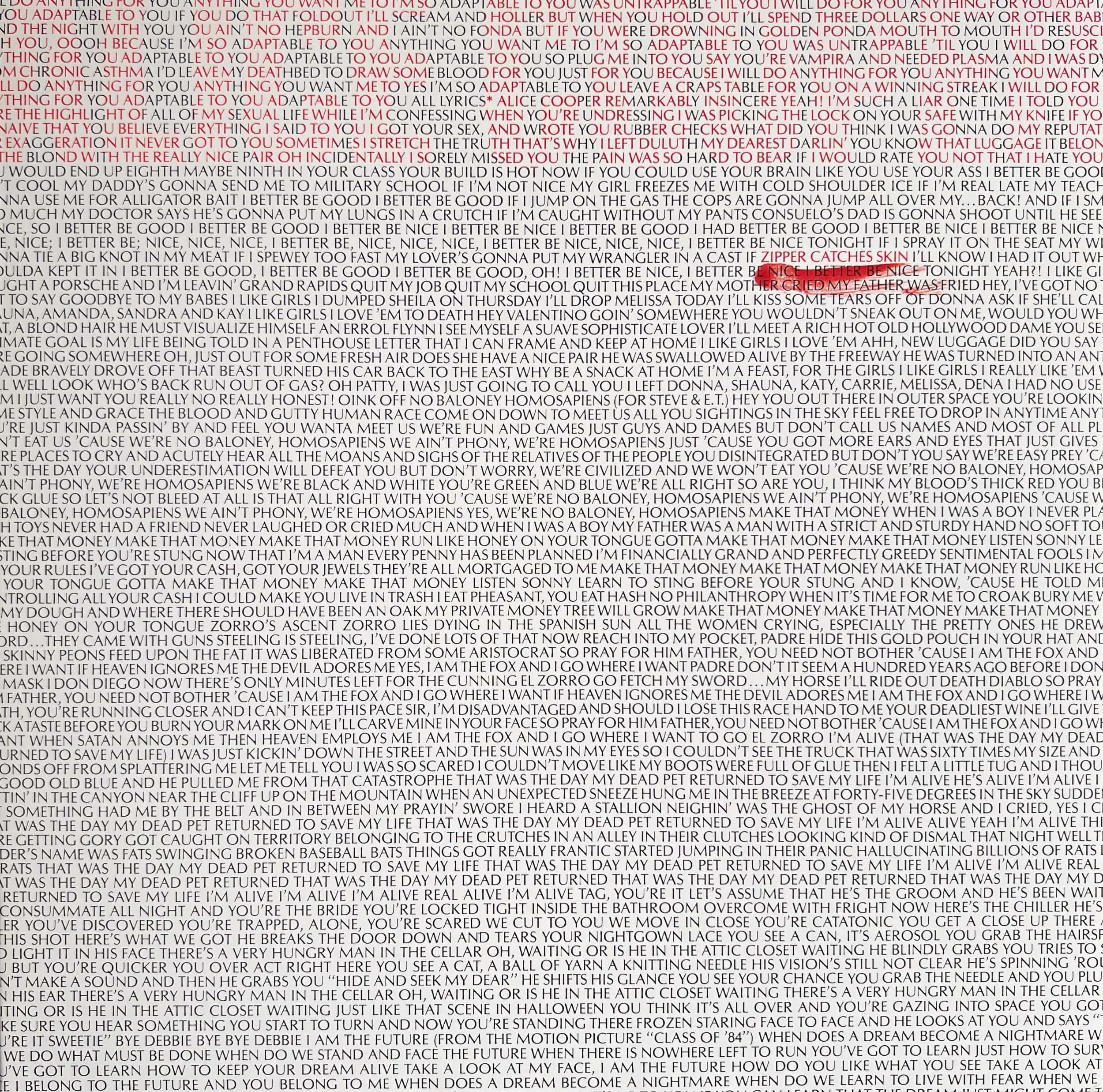 アリス・クーパー/ジッパー・キャッチズ・スキン Alice Cooper - Zipper Catches Skin (Full Album) #fullalbum